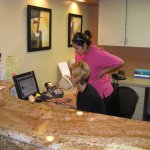 front desk staff members